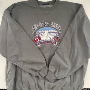 brandy melville oversized crew